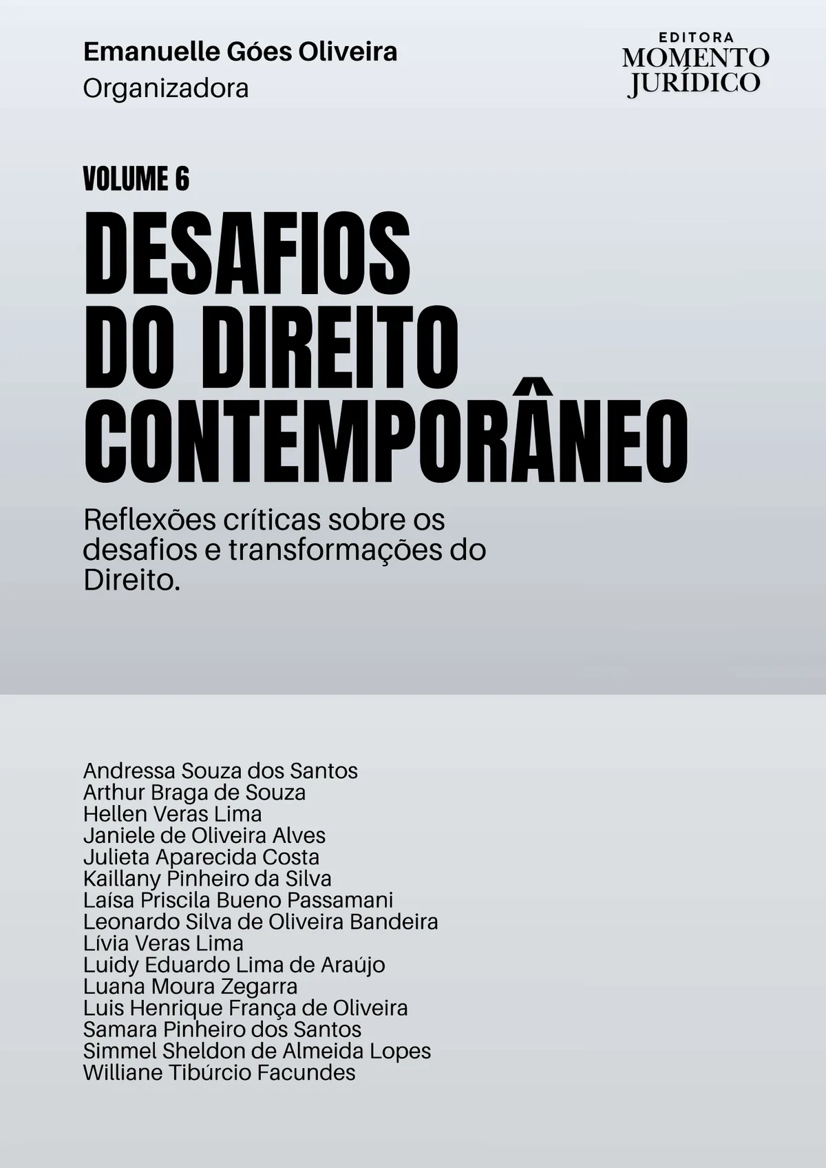 Capa da obra